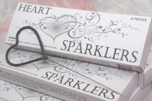 Heart Shaped sparklers